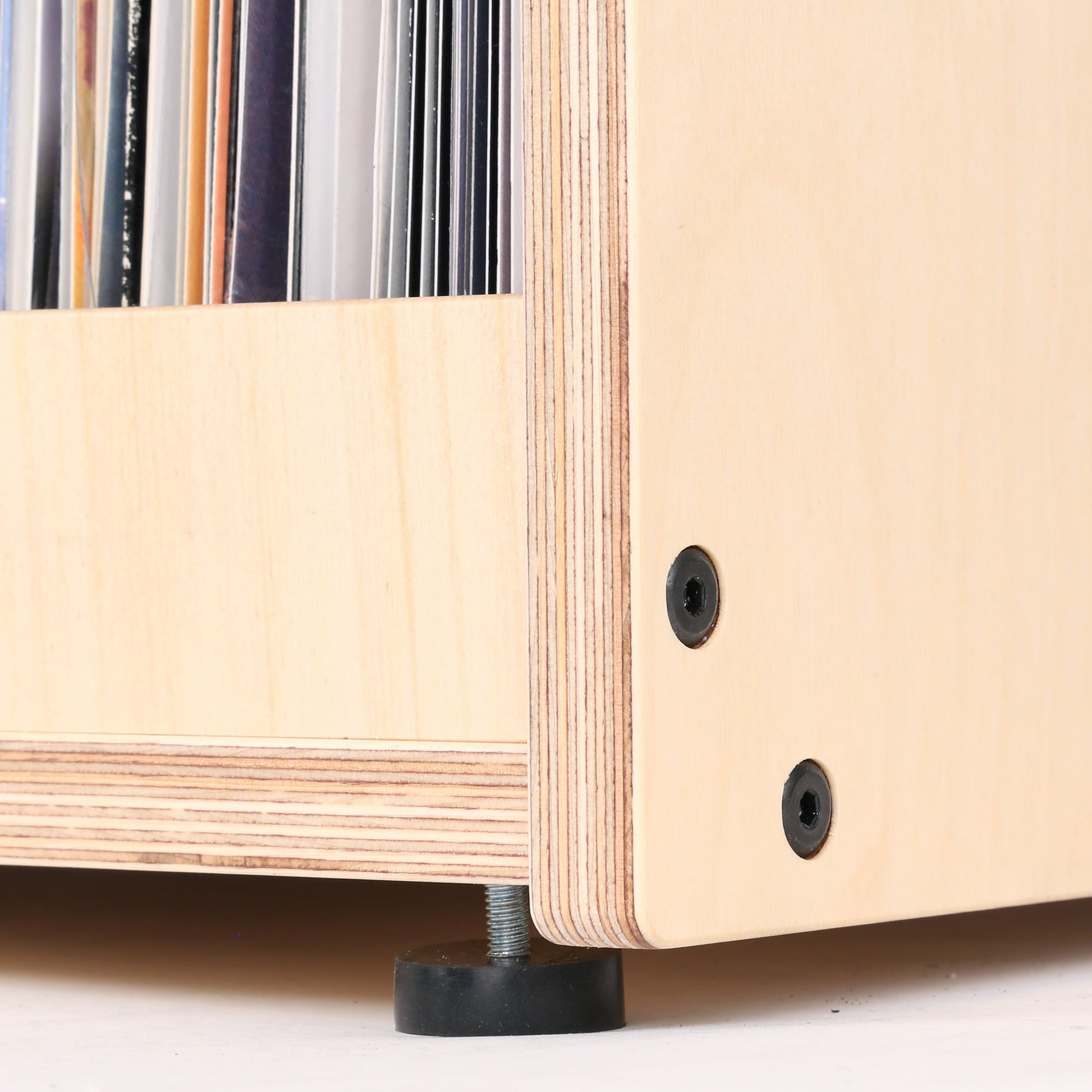 Line Phono Turntable Stand + Vinyl Record Storage, Made In The USA