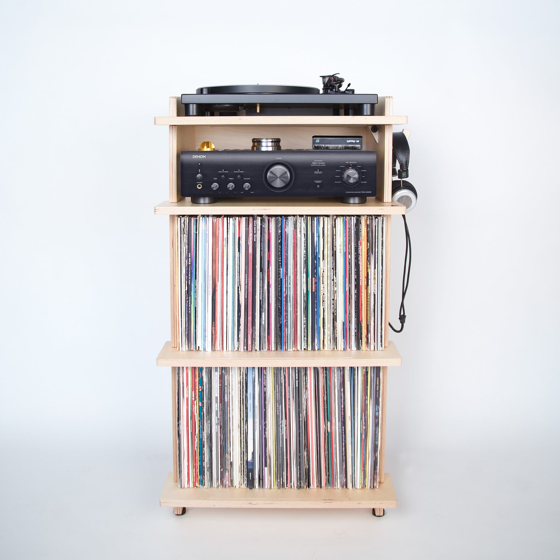 Now Playing Vinyl Record Stand | Vinyl Record Holder Display | Wood Records  Storage Stands for Albums | Now Spinning Vinyl Accessories Rack
